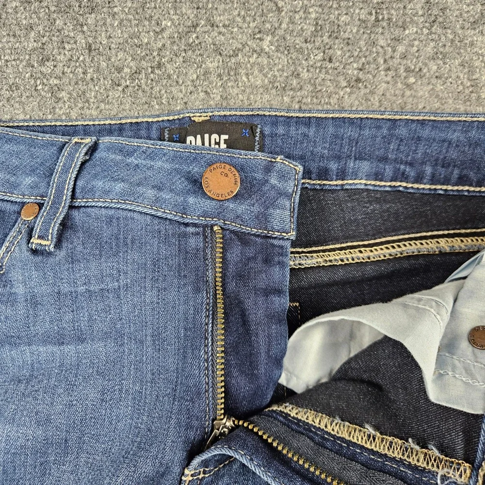 Paige Verdugo‎ Ultra Skinny Jeans Womens 30 Dark Wash Blue Mid Rise Denim USA